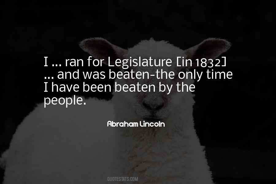 Quotes About Legislature #424316