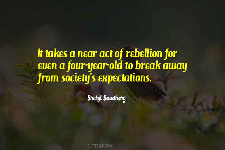 Quotes About Society's Expectations #70104