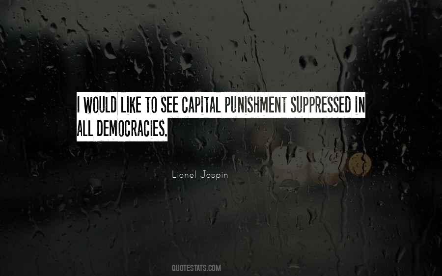 Quotes About Capital Punishment #1844509