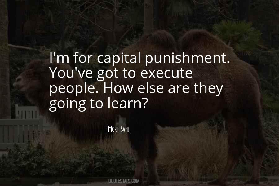 Quotes About Capital Punishment #23827