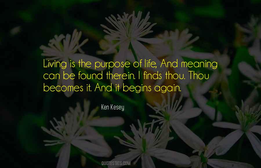 Purpose And Meaning Of Life Quotes #989309