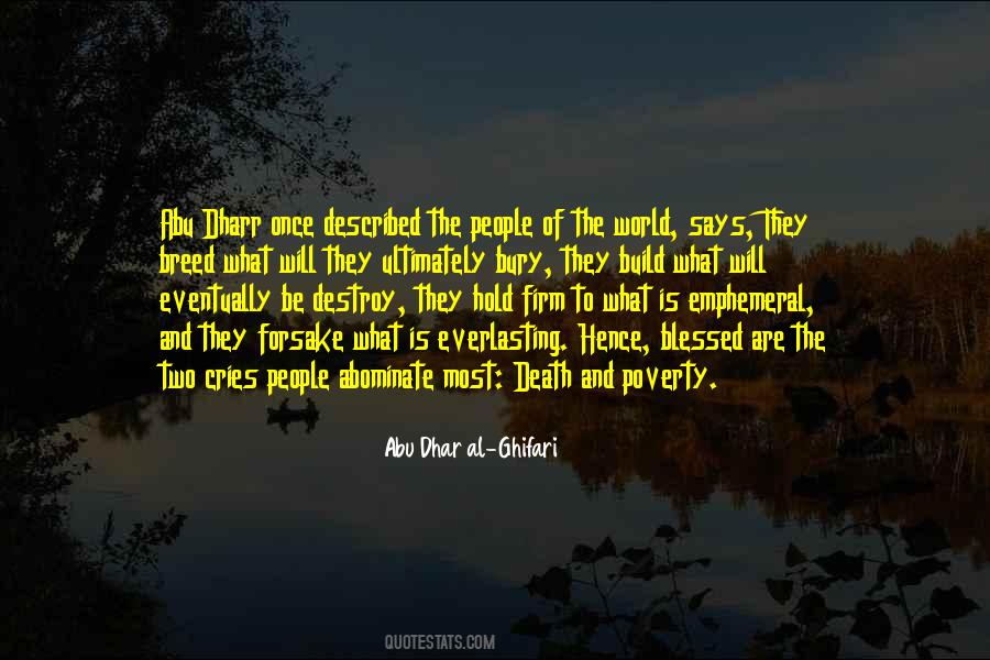 Abu Dhar Quotes #289048