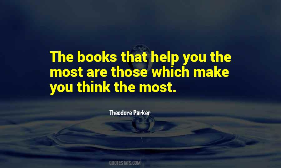 Quotes About Books That Make You Think #379803