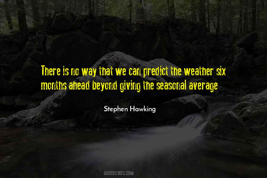 Quotes About Weather Change #1003425