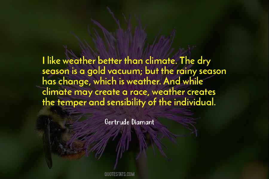 Quotes About Weather Change #1447565