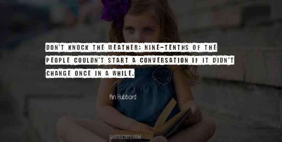 Quotes About Weather Change #156640