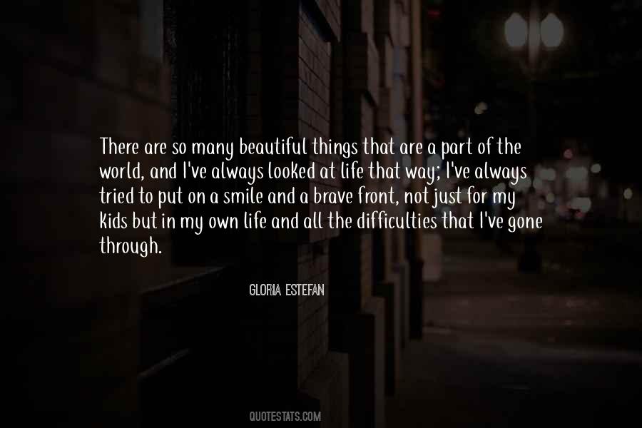 Quotes About Beautiful Things In Life #1115909