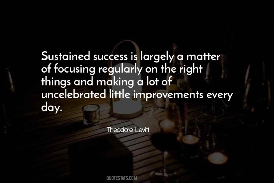 Quotes About Making Improvements #1013416