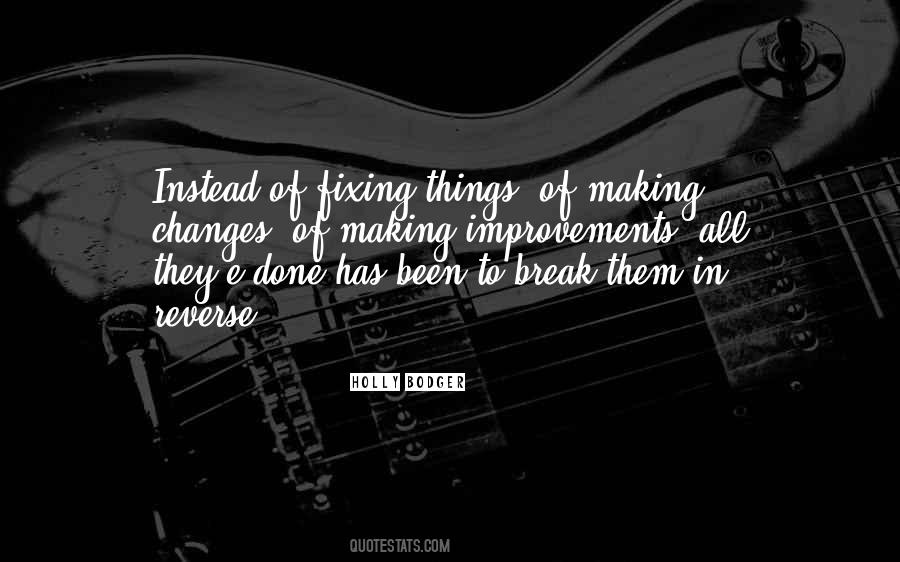 Quotes About Making Improvements #72204