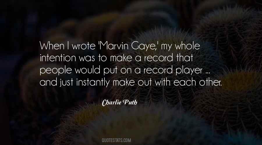 Quotes About Marvin #986408