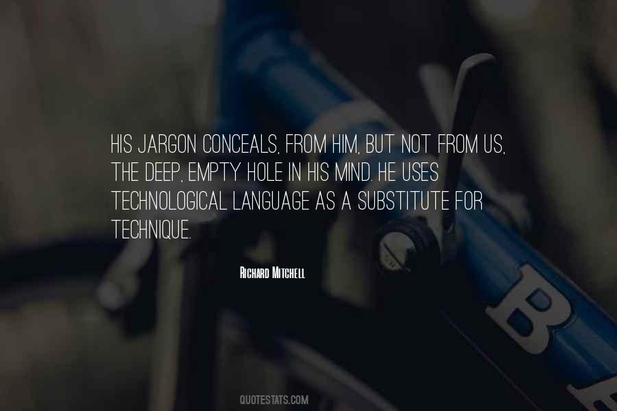 Quotes About Jargon #339625