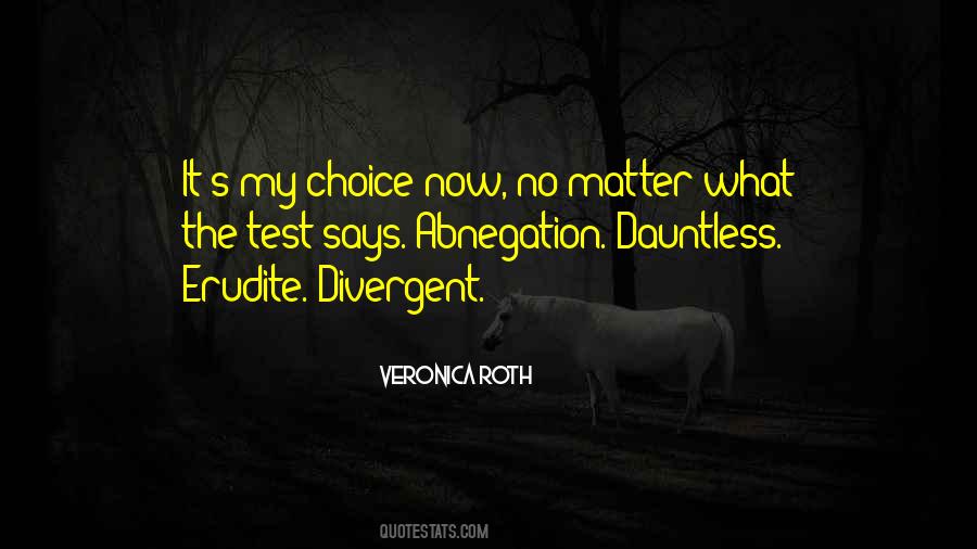 Quotes About Abnegation #833322