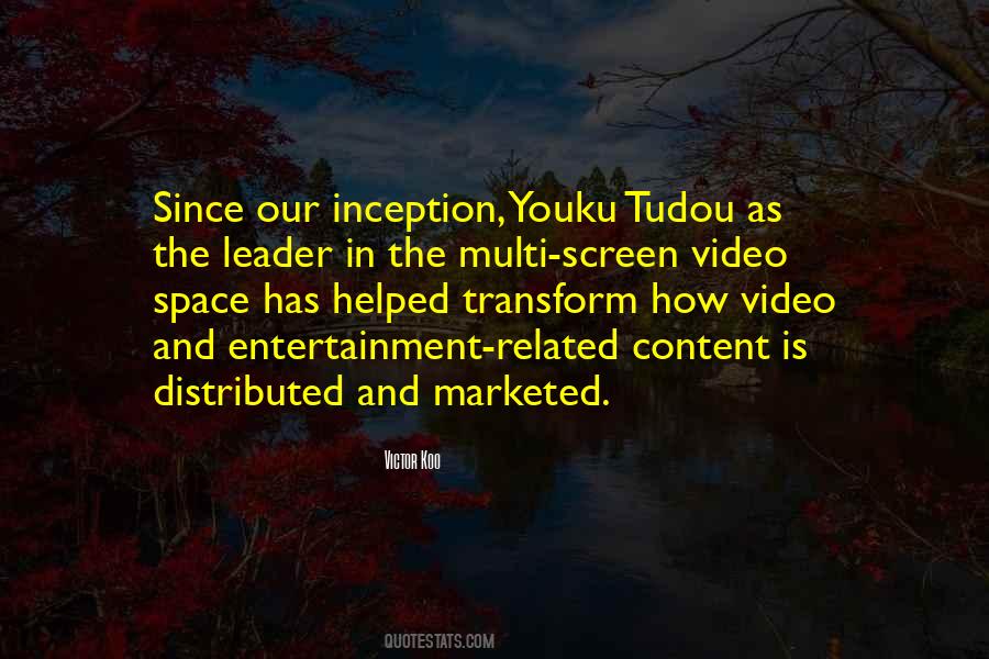 Youku Tudou Quotes #1790205