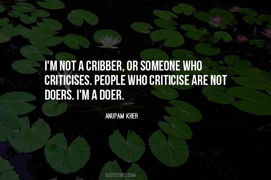 Quotes About Doers #1240029