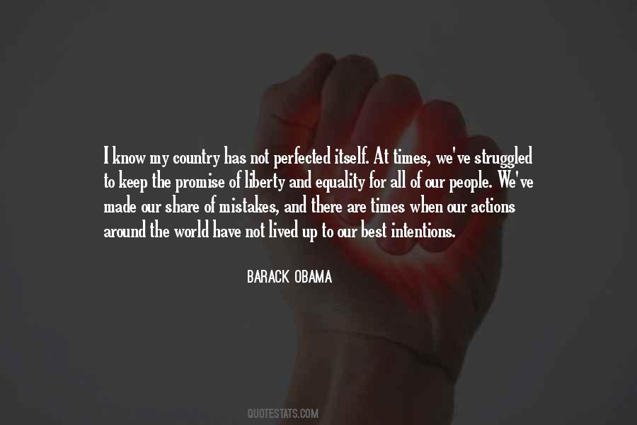 Quotes About Actions And Intentions #1104293