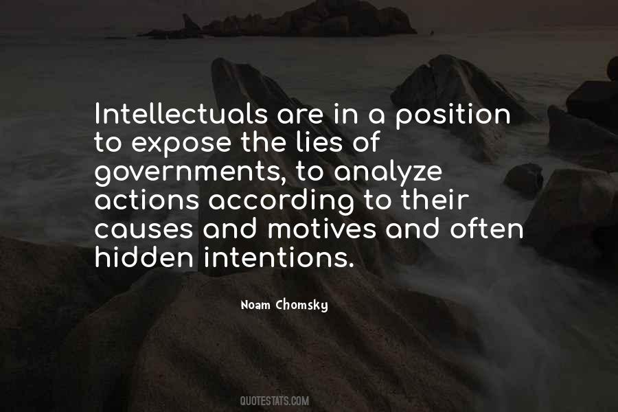 Quotes About Actions And Intentions #1212831