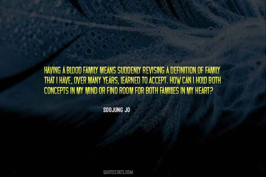 Quotes About Blood Family #1055288