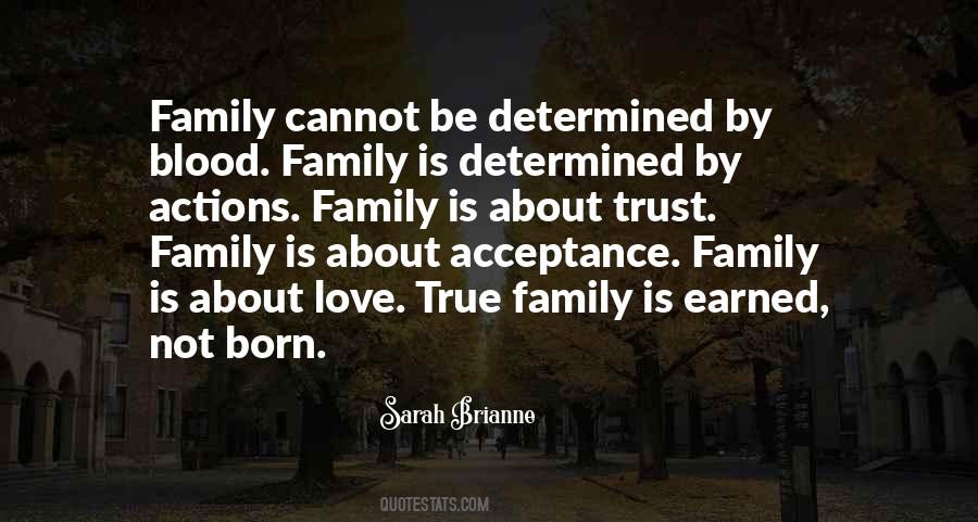 Quotes About Blood Family #1723057