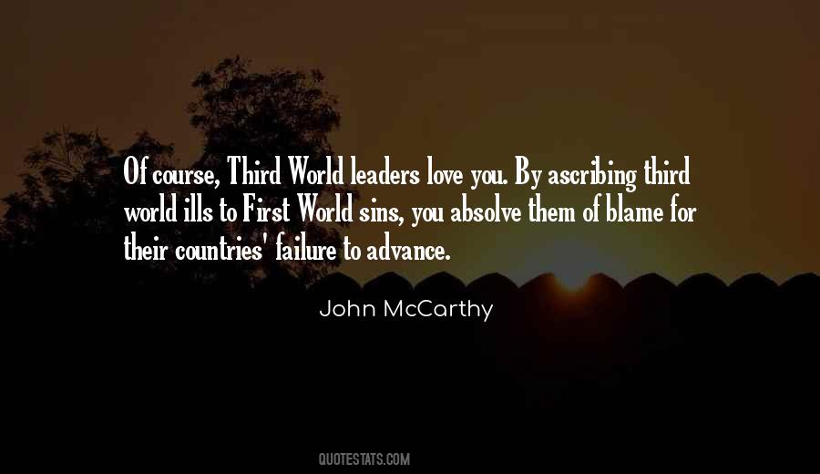 Quotes About World Leaders #1817338