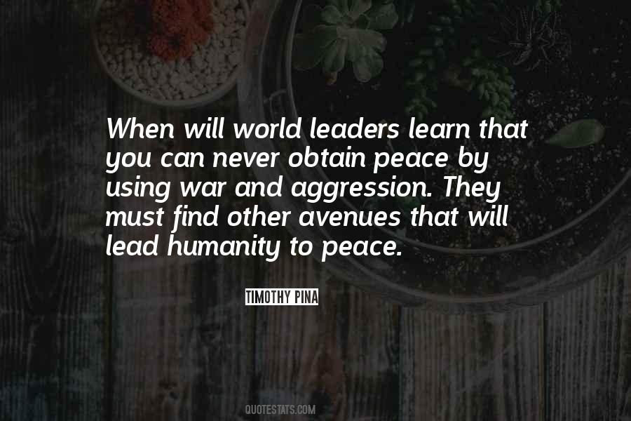 Quotes About World Leaders #389484