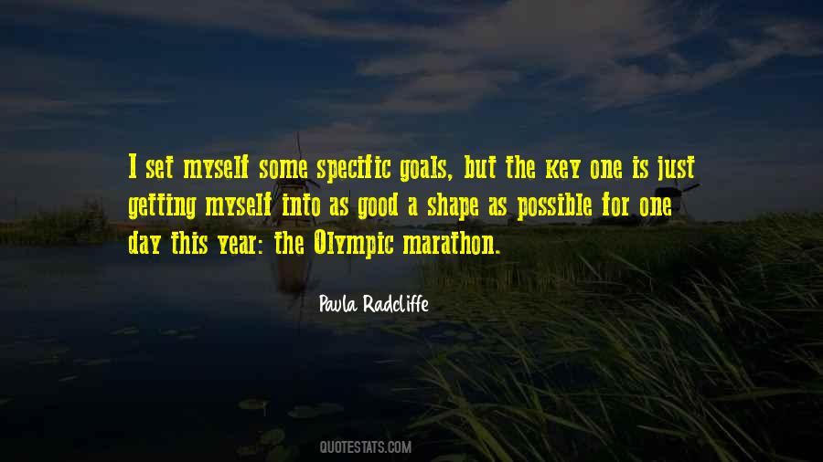 Quotes About Specific Goals #71021