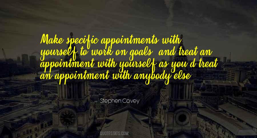 Quotes About Specific Goals #833843