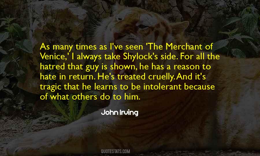Quotes About Shylock In Merchant Of Venice #1659302