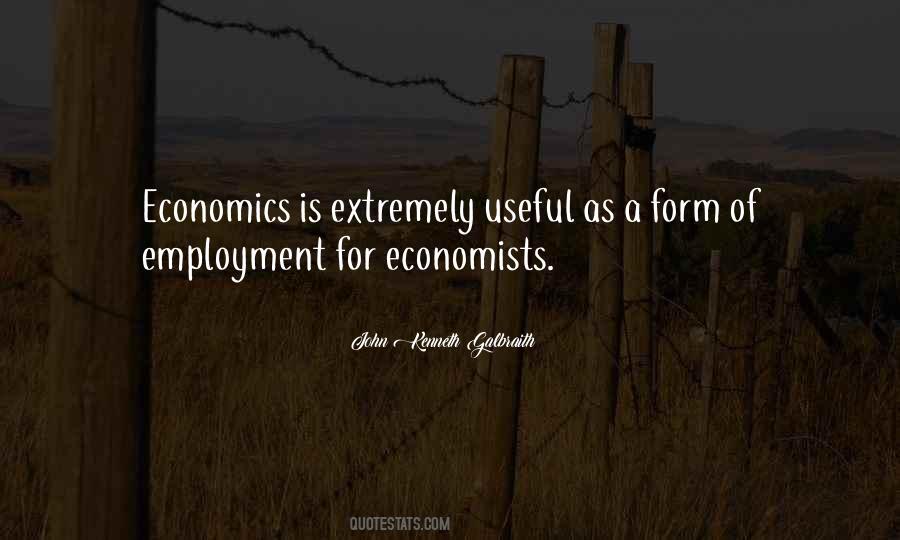 Quotes About Economics #1290598