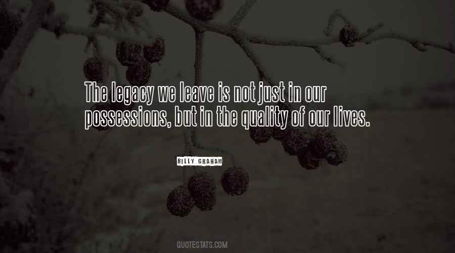 Quotes About Possessions #1239351