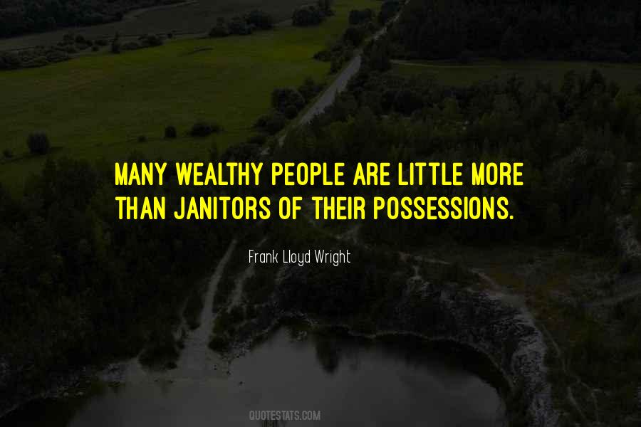 Quotes About Possessions #1332952