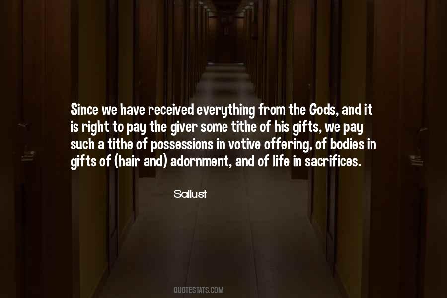 Quotes About Possessions #1371995