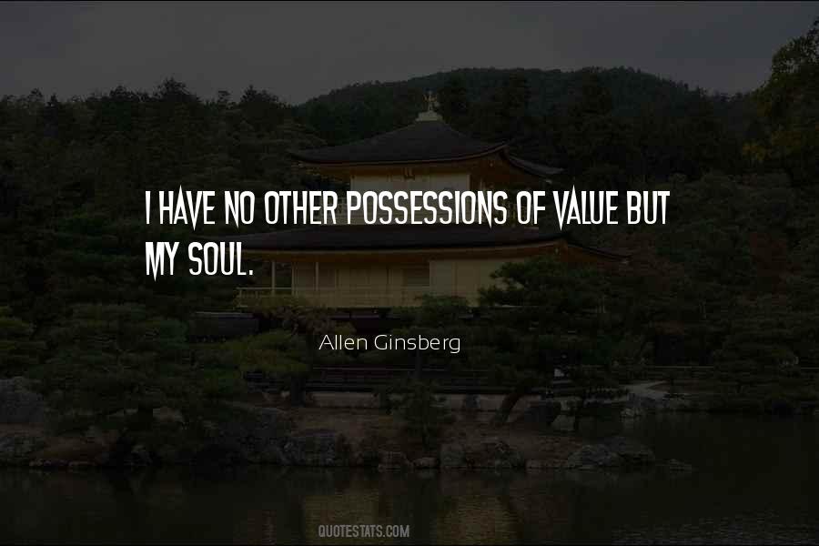 Quotes About Possessions #1380713