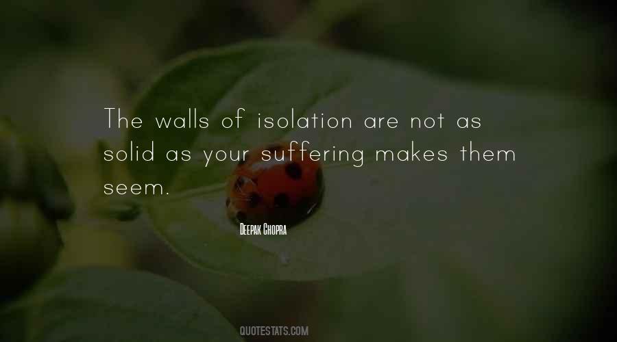 Isolation The Quotes #185812