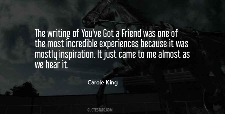 Quotes About Incredible Experiences #1158253