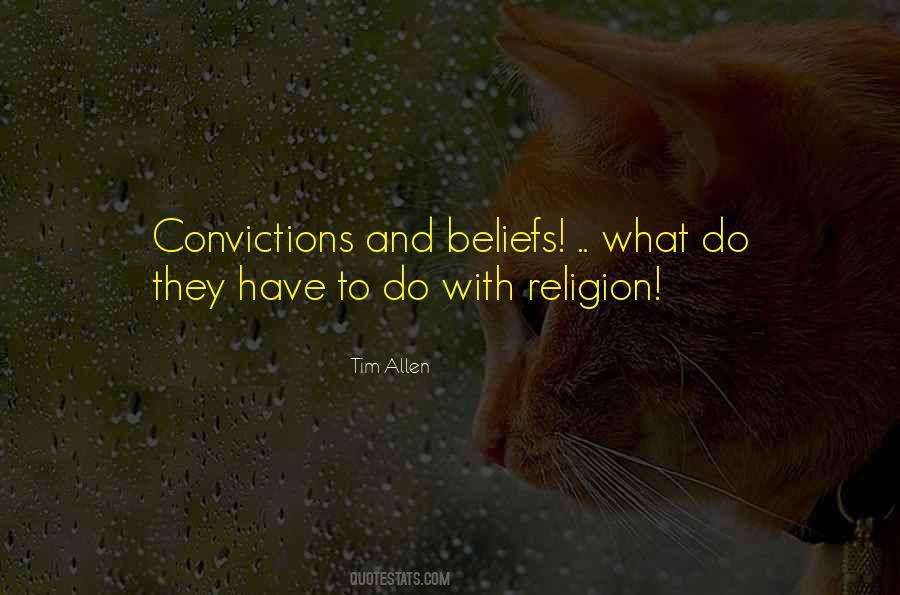 Quotes About Beliefs And Religion #29435