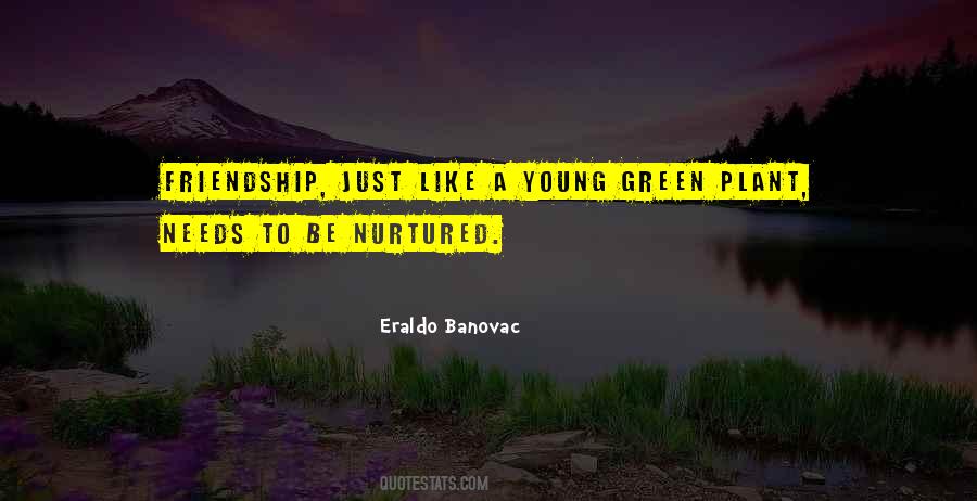 Friendship Is Like A Plant Quotes #1641862