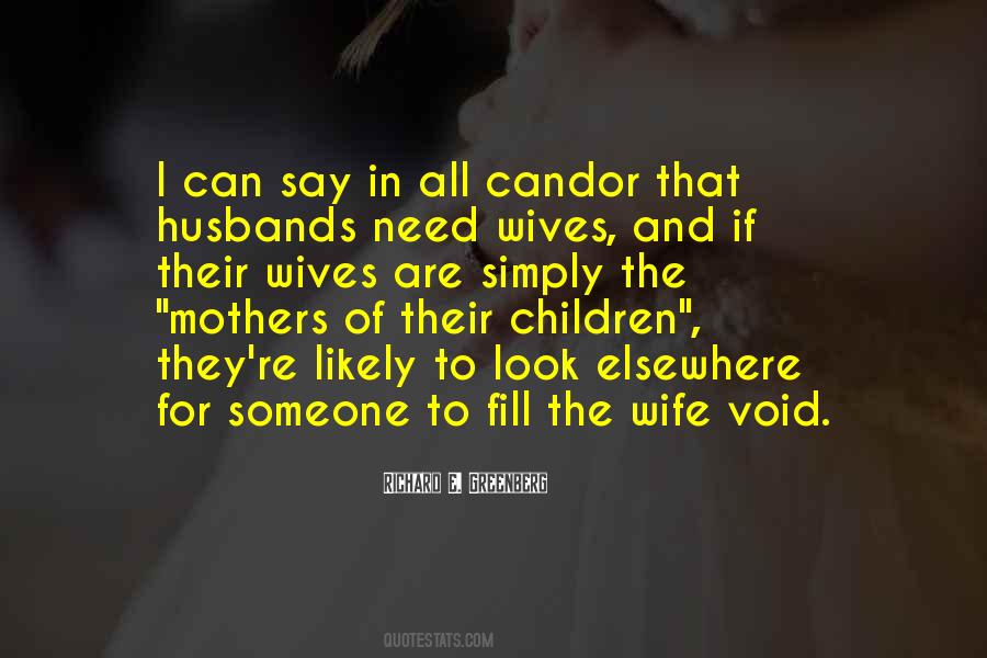 Quotes About Wives And Mothers #265613