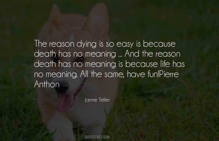 Death Dying Quotes #35188