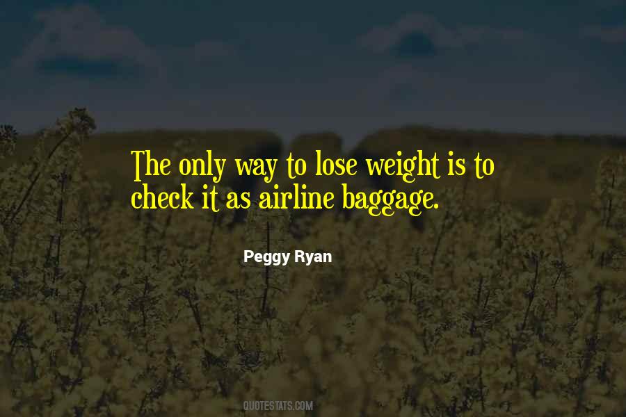 Quotes About Baggage #1258574