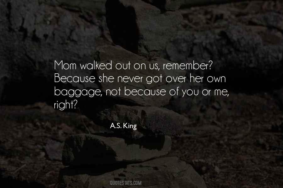 Quotes About Baggage #972989