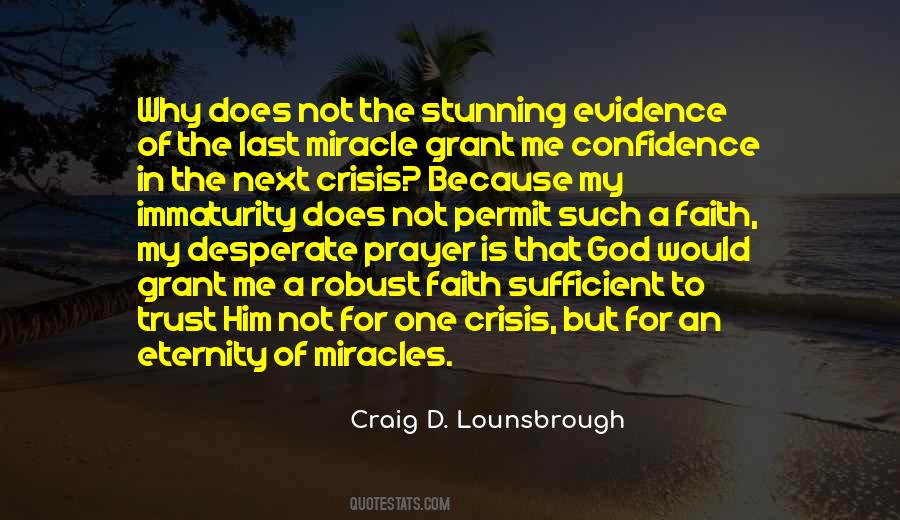 Quotes About Crisis Of Faith #1411617