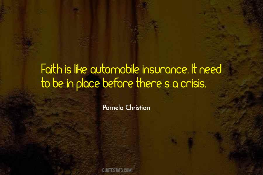 Quotes About Crisis Of Faith #1748663