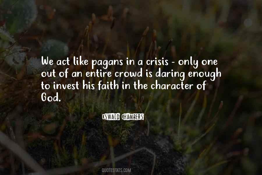 Quotes About Crisis Of Faith #418452