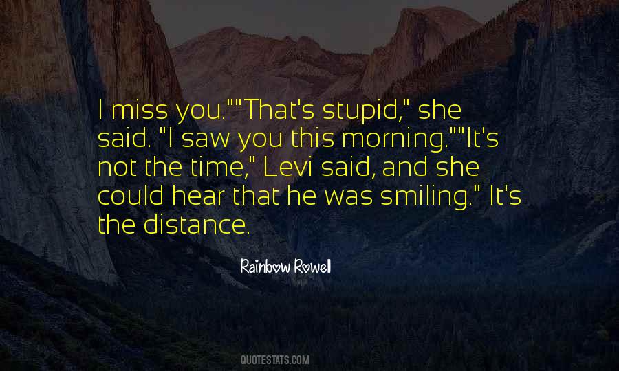 Smiling Morning Quotes #1081048
