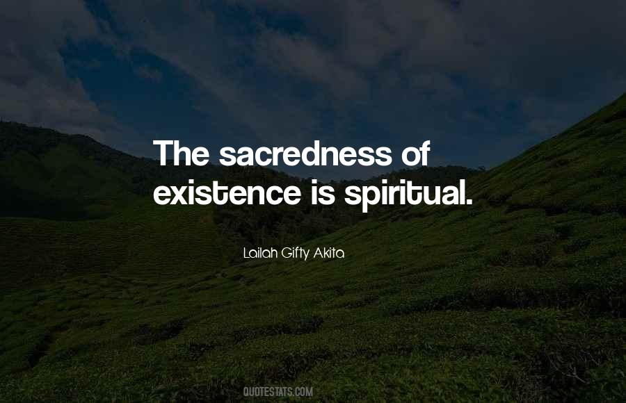 Quotes About Sacredness Of Life #1324492