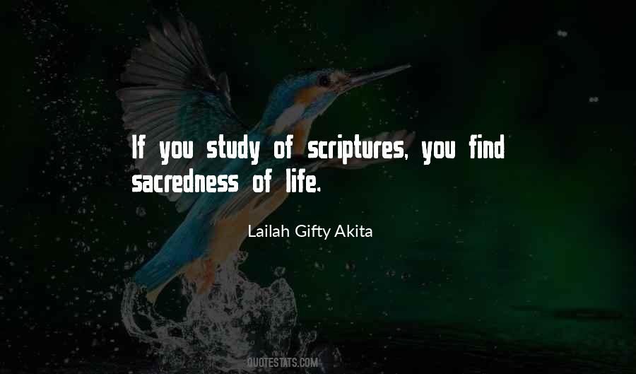 Quotes About Sacredness Of Life #1787832