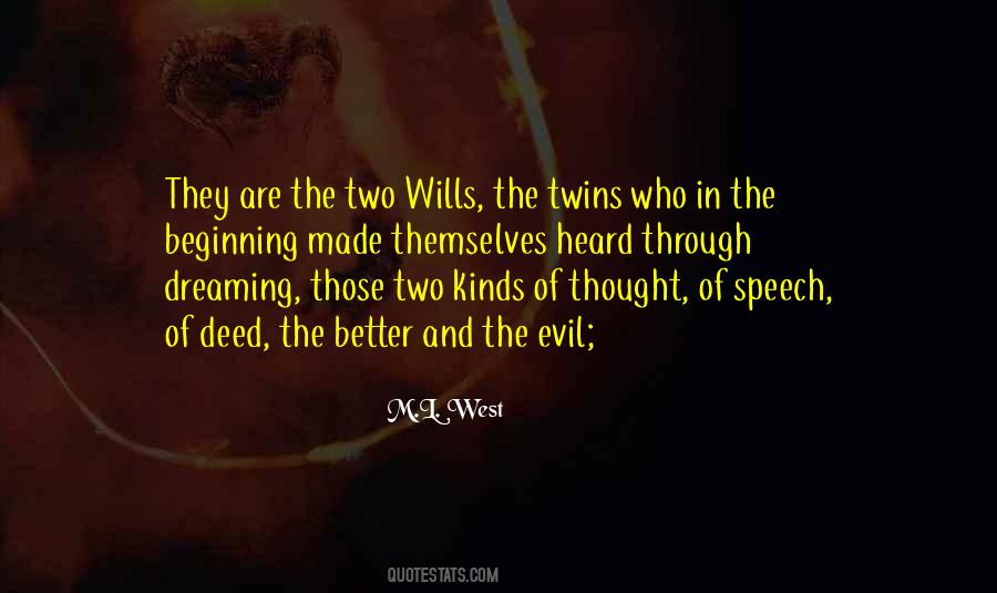 Two Wills Quotes #891552