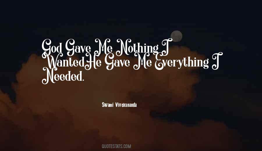 Me Nothing Quotes #1490923