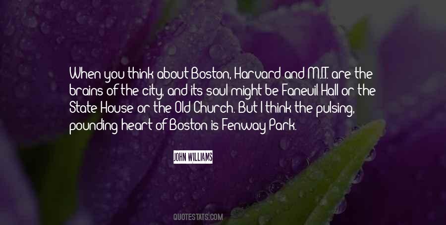 Quotes About Fenway Park #1161975