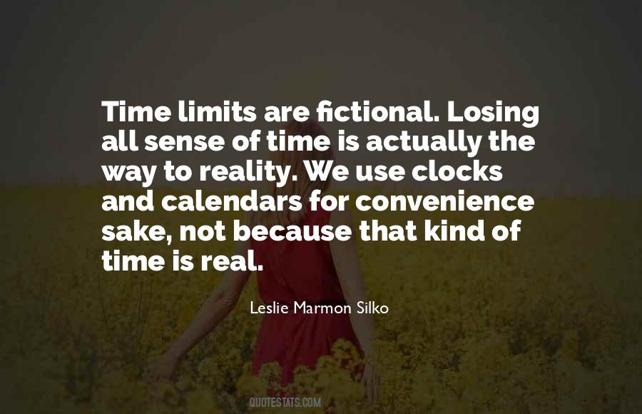 Sense Of Time Quotes #1335359